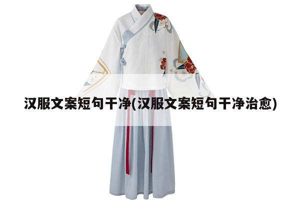 汉服文案短句干净(汉服文案短句干净治愈)