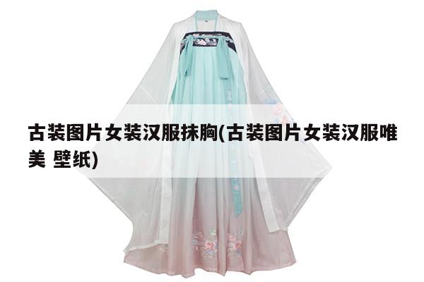 古装图片女装汉服抹胸(古装图片女装汉服唯美 壁纸)