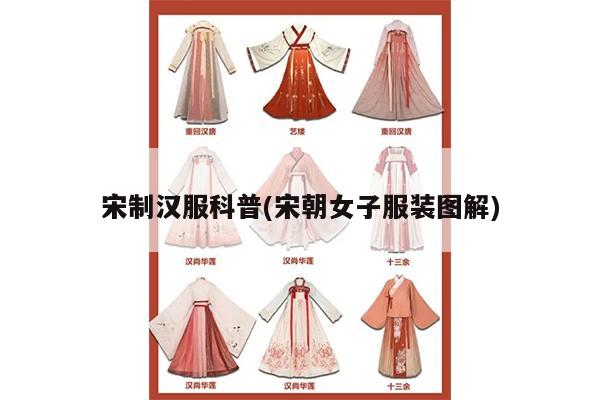 宋制汉服科普(宋朝女子服装图解)