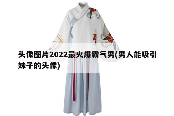 头像图片2022最火爆霸气男(男人能吸引妹子的头像)