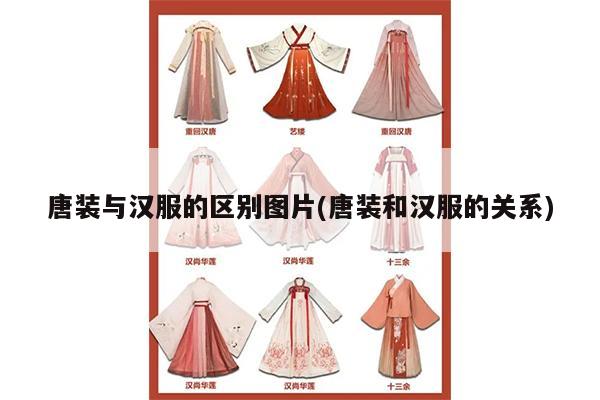 唐装与汉服的区别图片(唐装和汉服的关系)