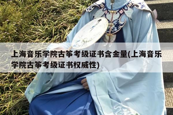 上海音乐学院古筝考级证书含金量(上海音乐学院古筝考级证书权威性)